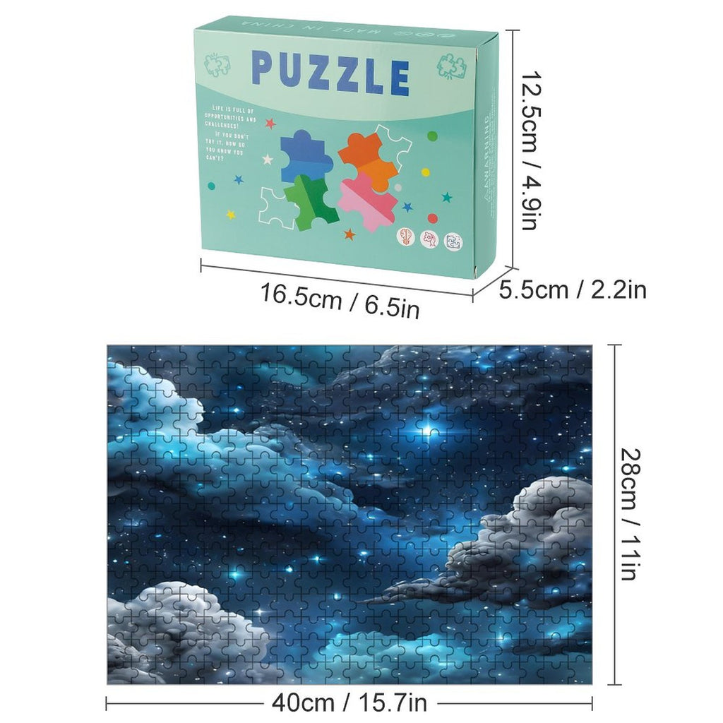 Horizontal Wooden Puzzle(One-sided Printing)