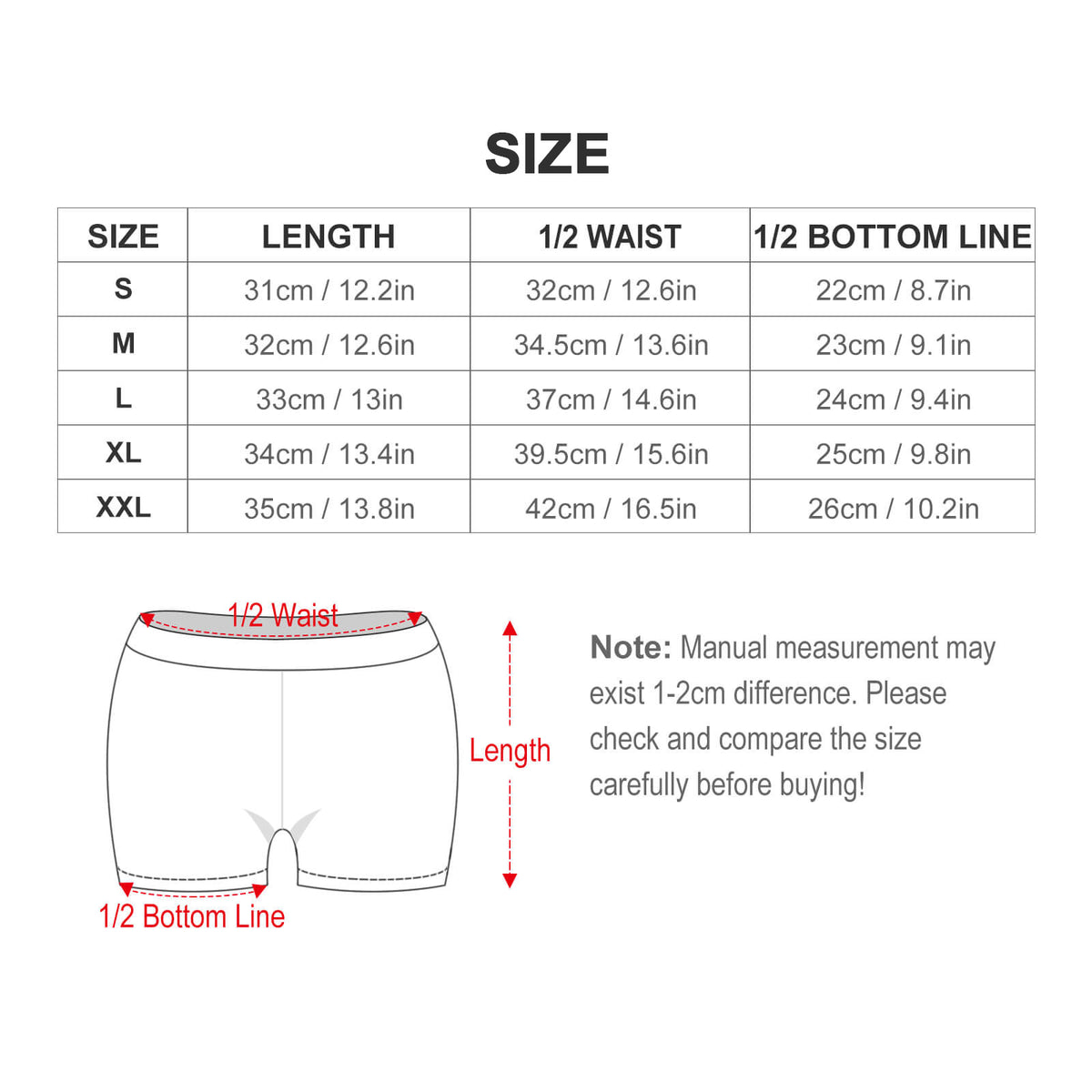 Ladies Swim Shorts