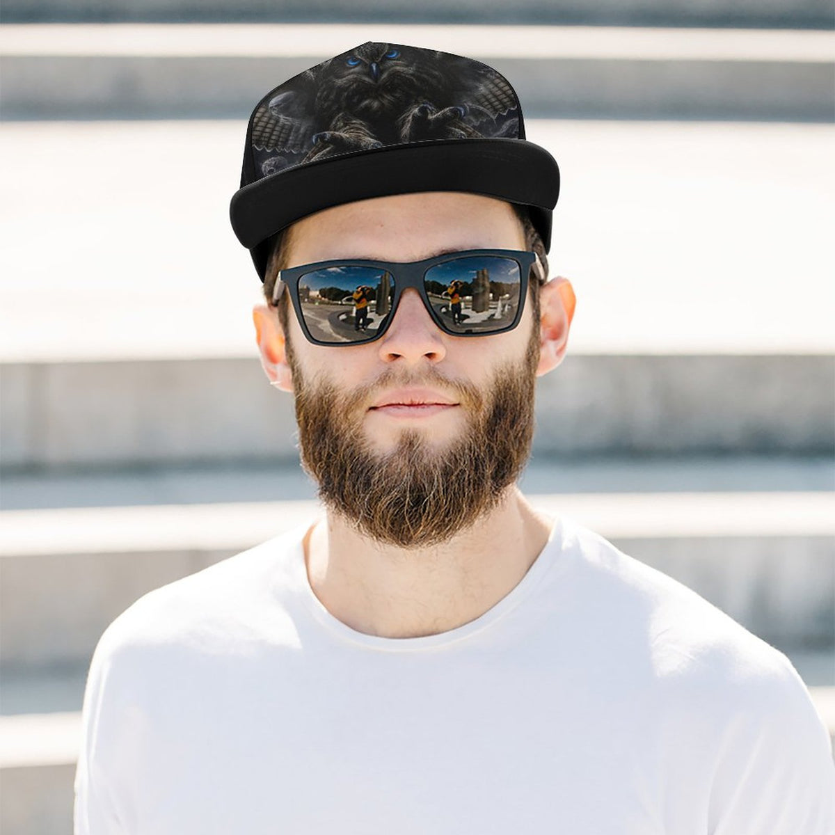 Custom eagle Owl Unisex Snapback Cap