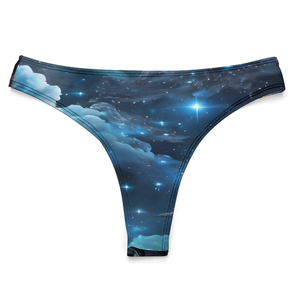 DTG 170gsm Women's Thong Underwear(All-Over Printing)