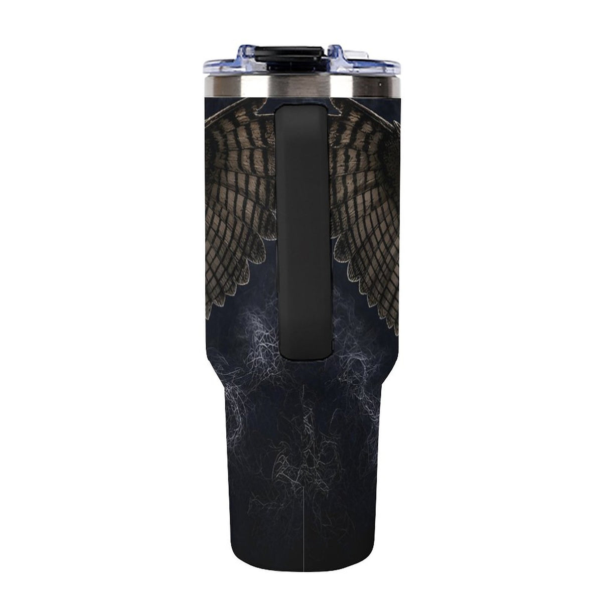 Owl 40oz Insulated Tumbler with Handle and Straw