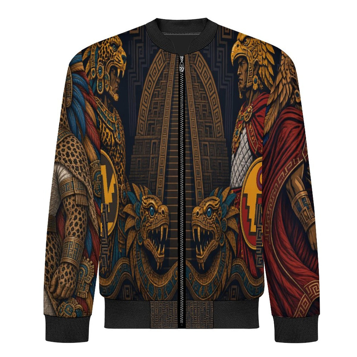 custom Men's Lightweight Zip-Up Jacket(All-Over Printing)