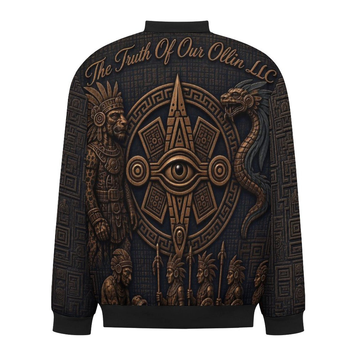 House Ollin Zipper Bomber Jacket (All-Over Printing)