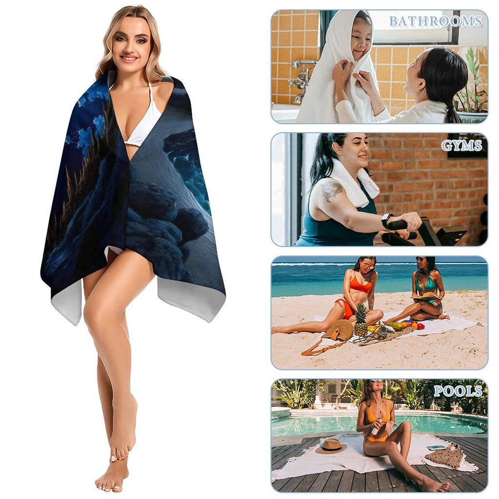 Beach Towel-61.4"x30.3"/156x77cm