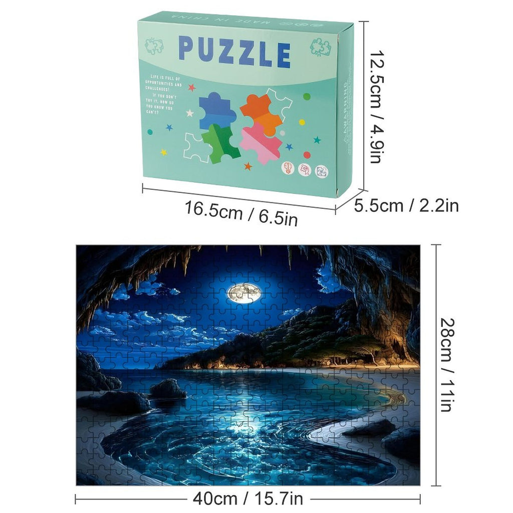 Horizontal Wooden Puzzle