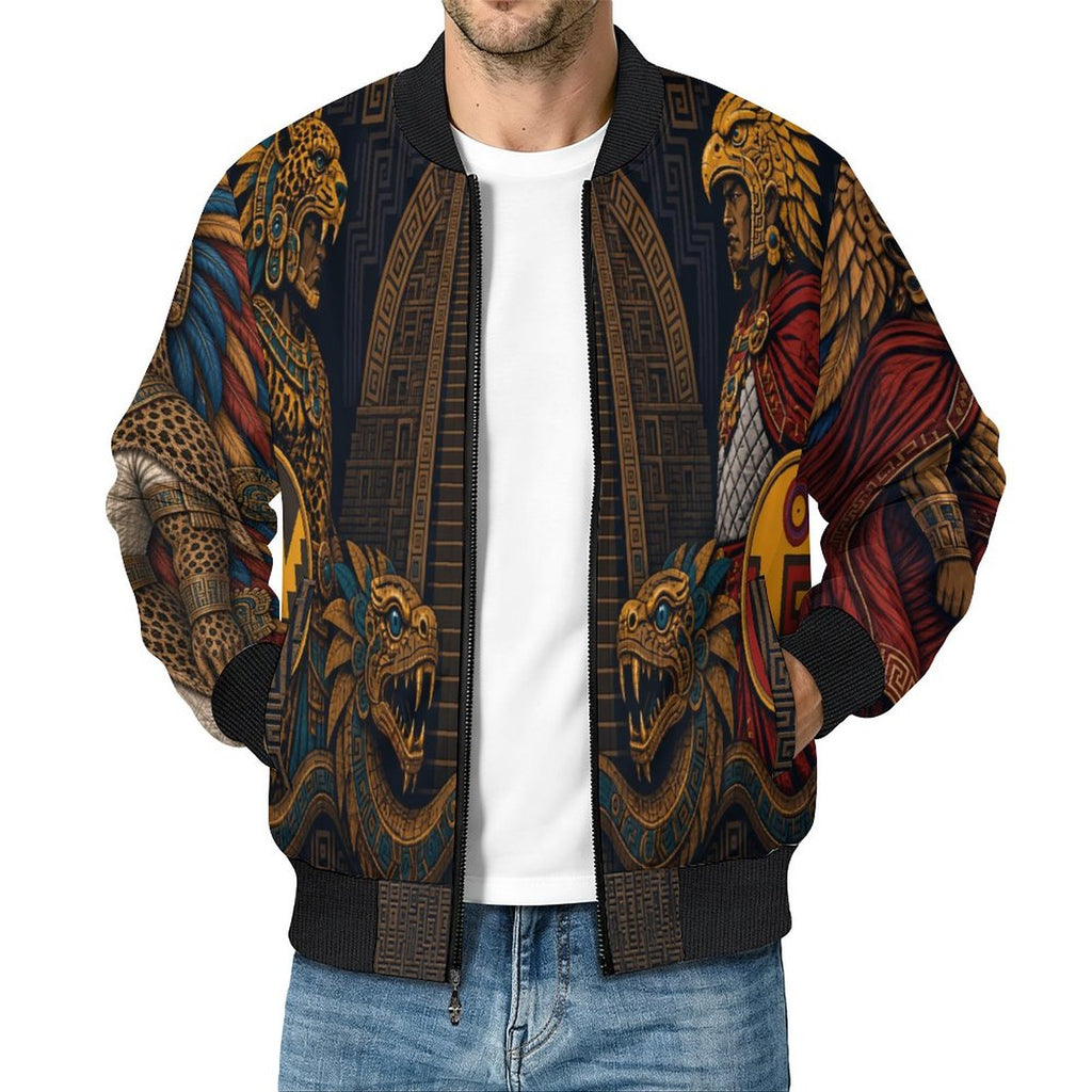 custom Men's Lightweight Zip-Up Jacket(All-Over Printing)