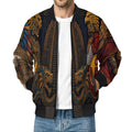 custom Men's Lightweight Zip-Up Jacket(All-Over Printing)