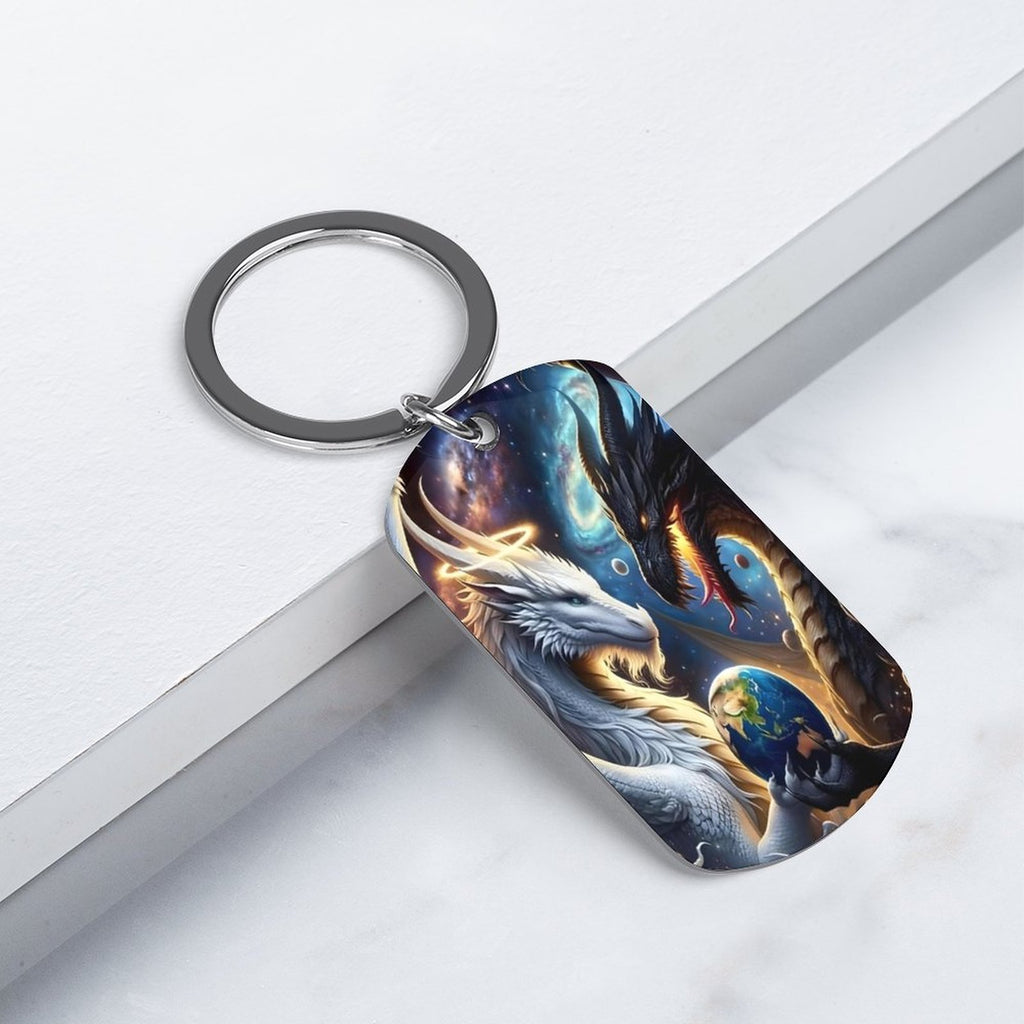 Metal Keychain(Dual-sided Printing)