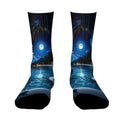 Personalized Contrast Color Socks for Adults