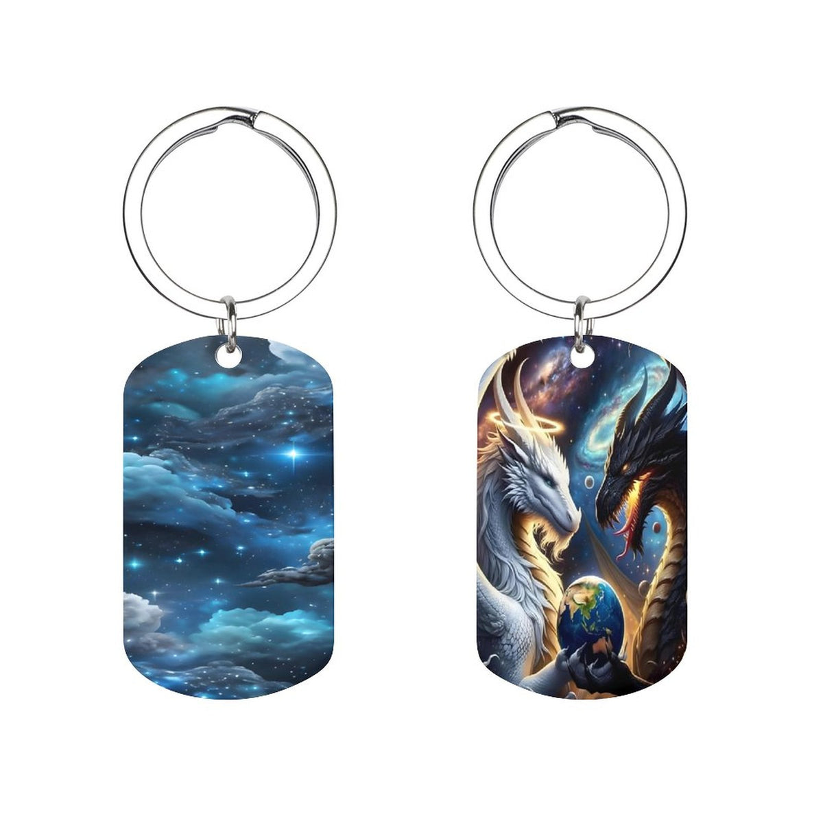 Metal Keychain(Dual-sided Printing)