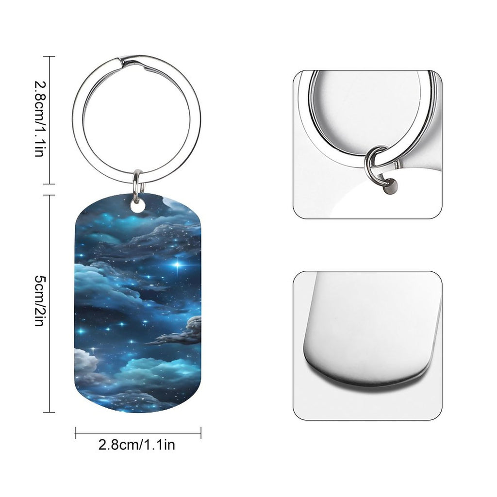 Metal Keychain(Dual-sided Printing)