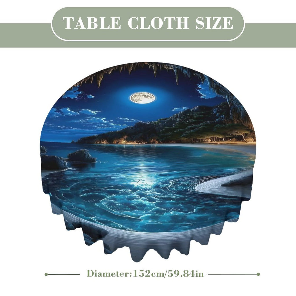 120gsm Kitchen Round Tablecloth(One-sided Printing)