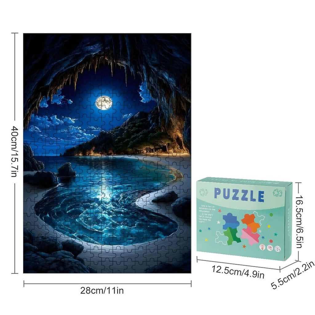 Vertical Wooden Puzzle(One-sided Printing)