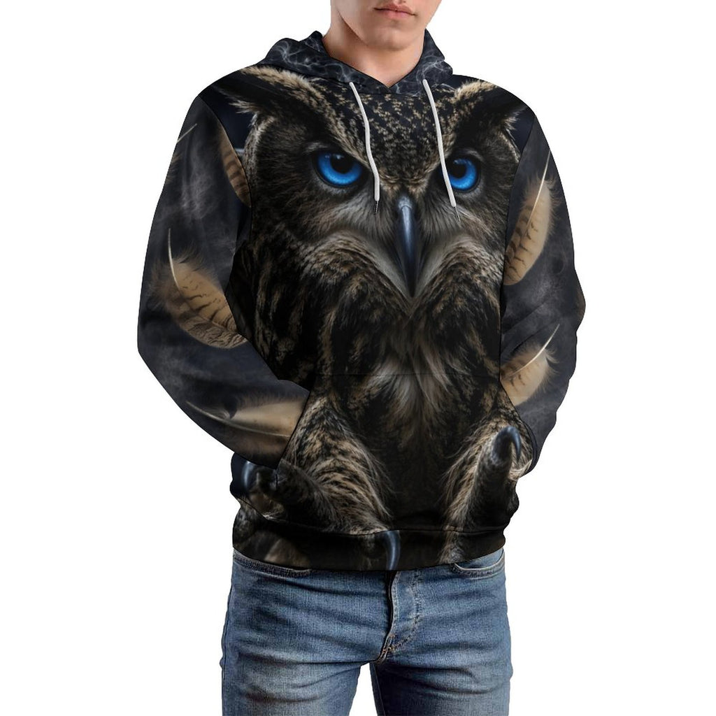 Owl Hoodie AOP