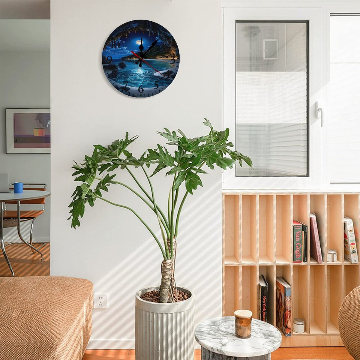 Modern Wooden Wall Clock