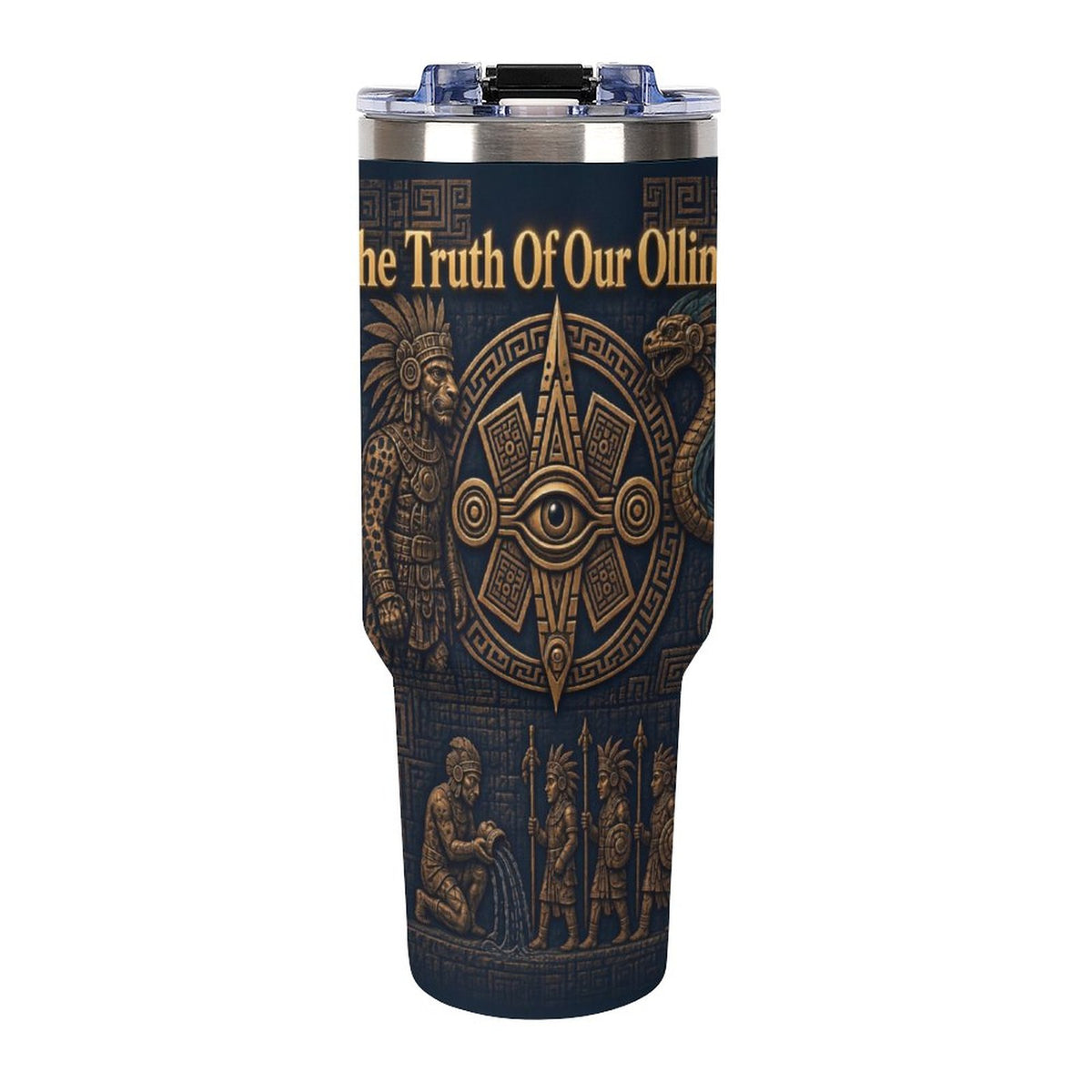 The House Tumbler 40oz Insulated Tumbler with Handle and Straw