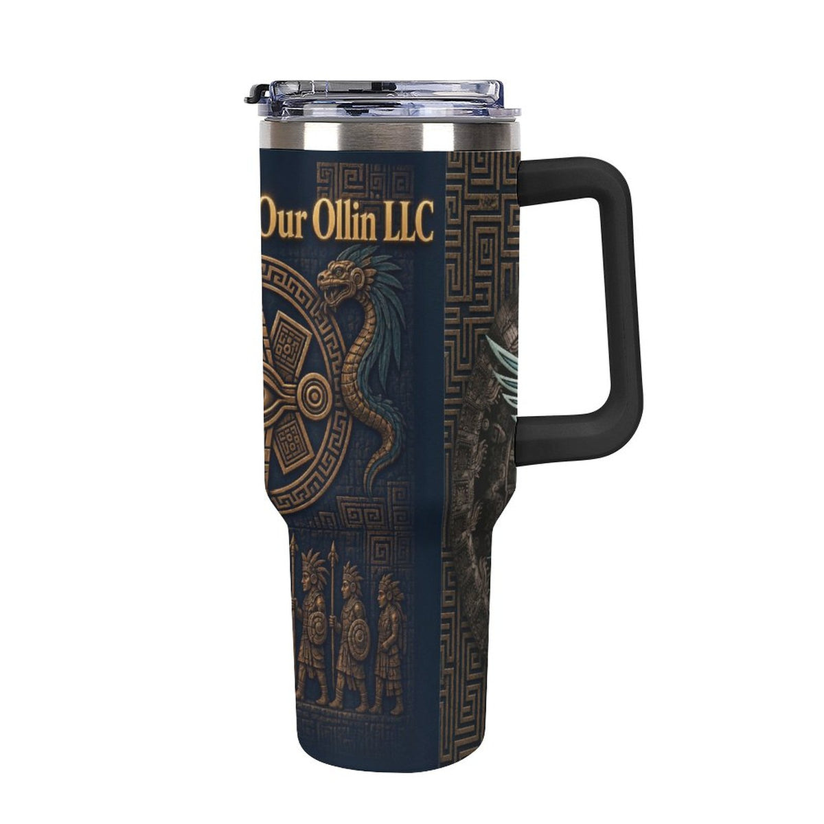 The House Tumbler 40oz Insulated Tumbler with Handle and Straw
