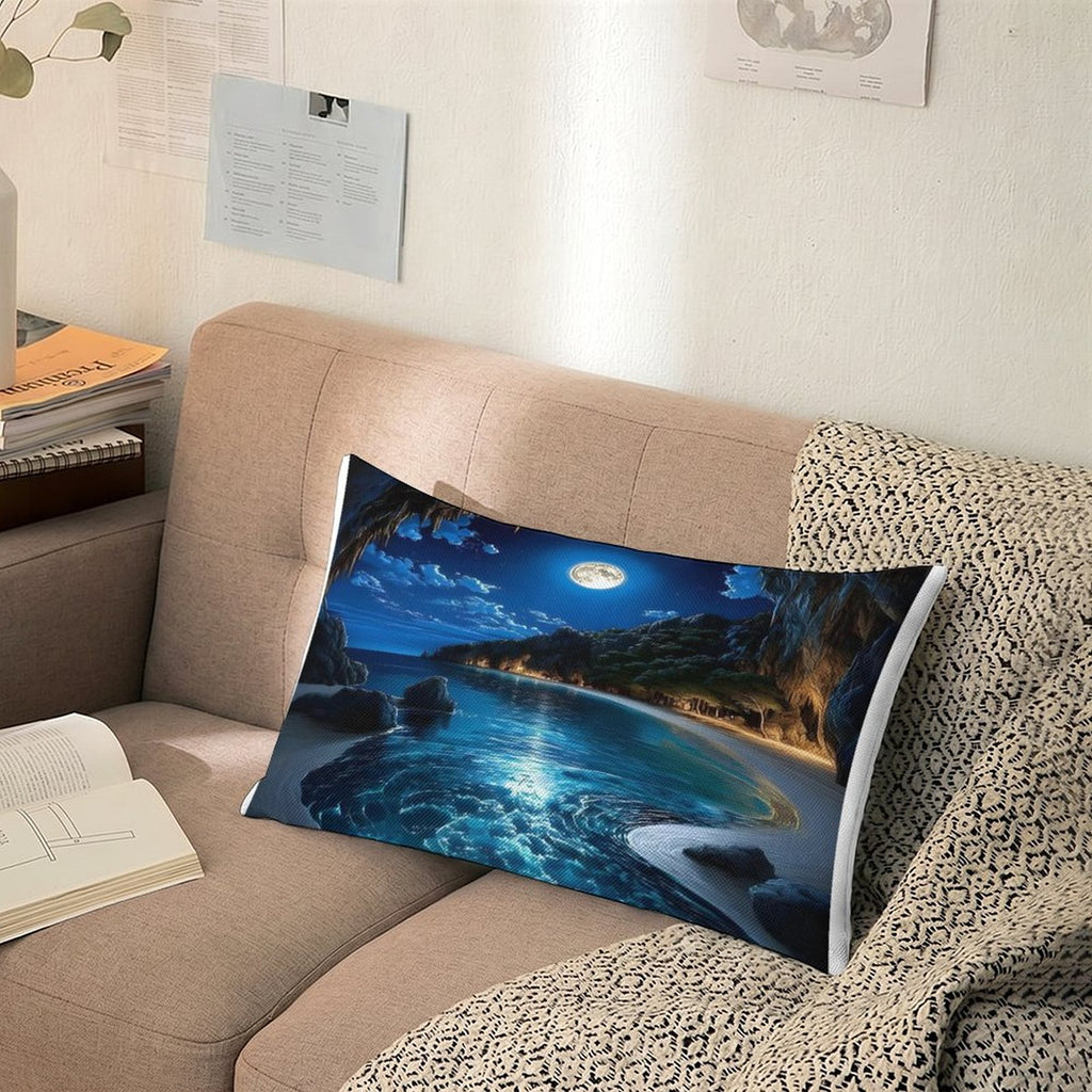 Flax Fabric Pillow Cover