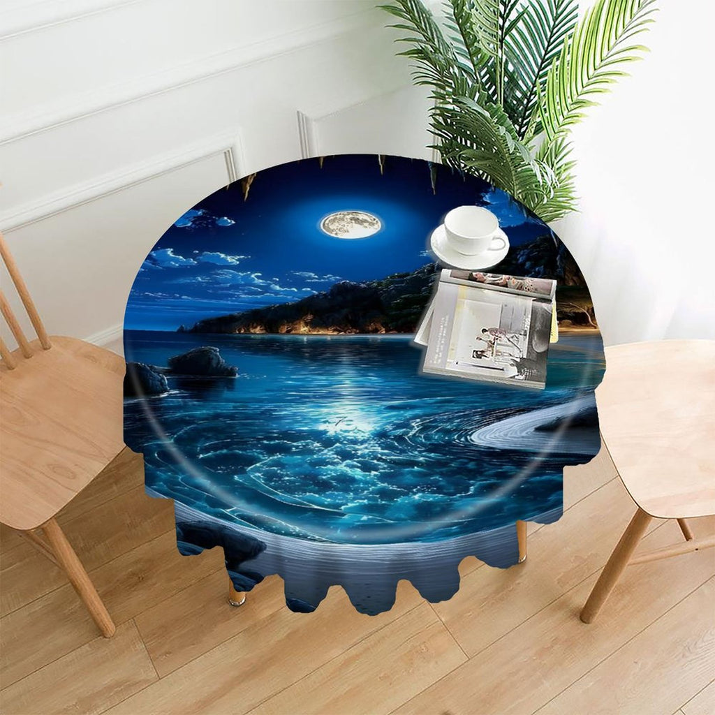 120gsm Kitchen Round Tablecloth(One-sided Printing)