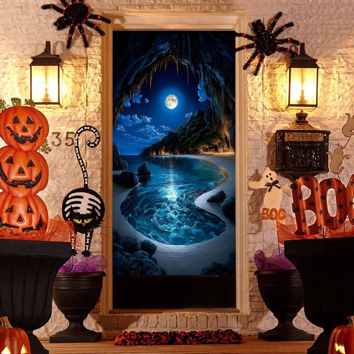 Custom Door Curtain