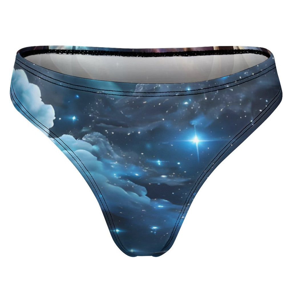 DTG 170gsm Women's Thong Underwear(All-Over Printing)