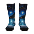 Personalized Contrast Color Socks for Kids