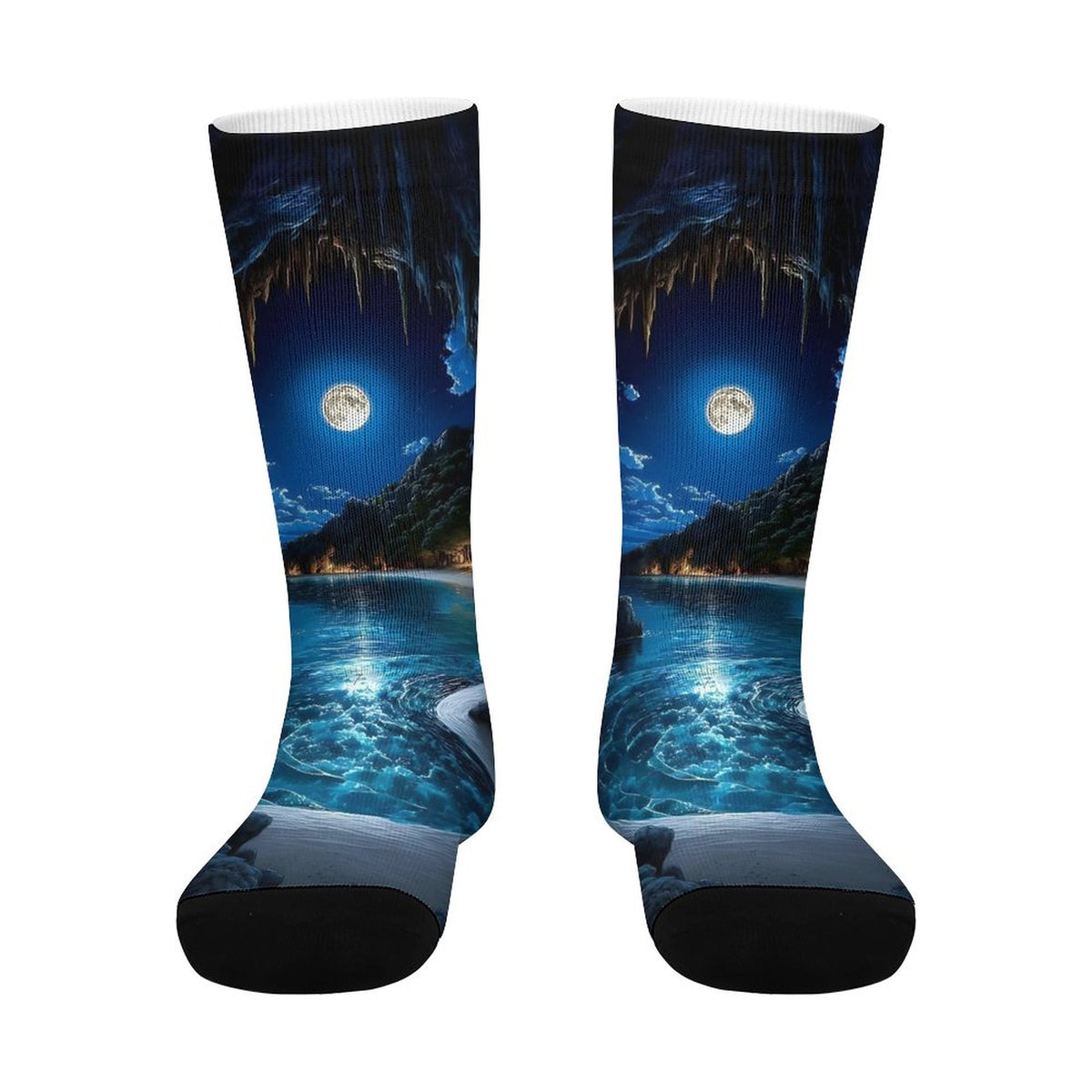 Personalized Contrast Color Socks for Kids