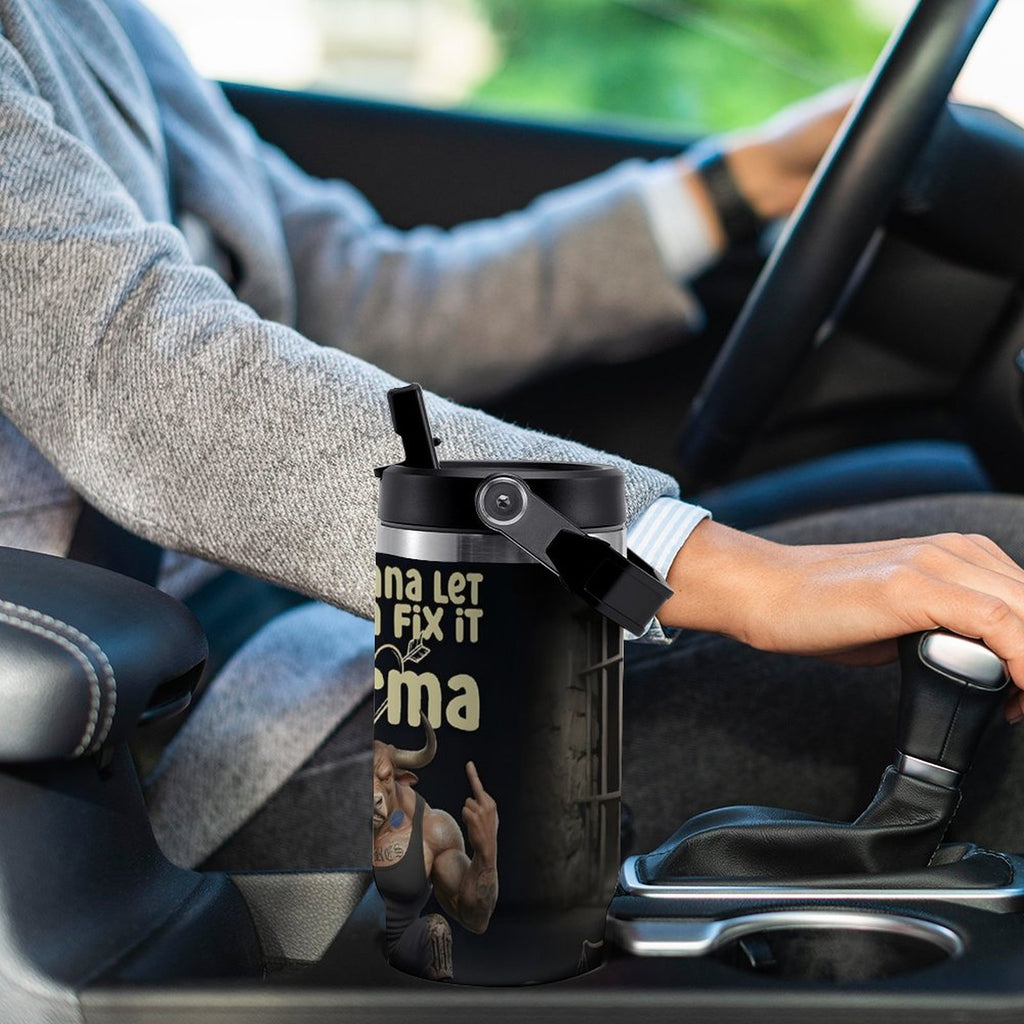 custom Bull 30oz Car Cup with Handle