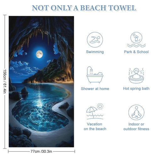 Beach Towel-61.4"x30.3"/156x77cm