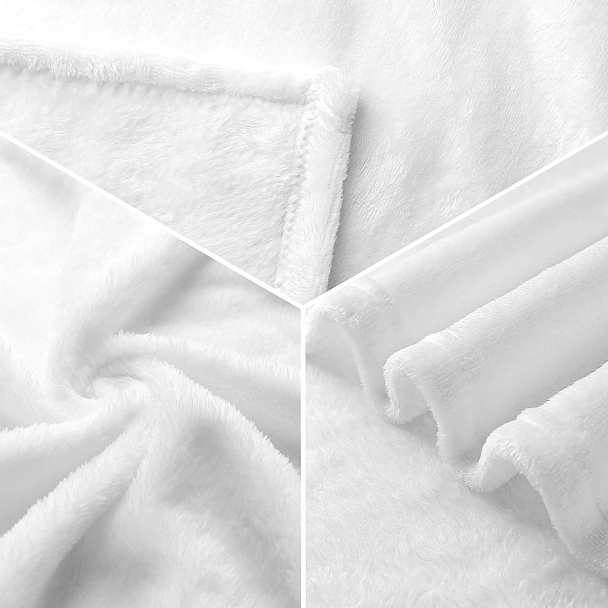 Custom Flannel Throw Blanket for Couch-40"×50"