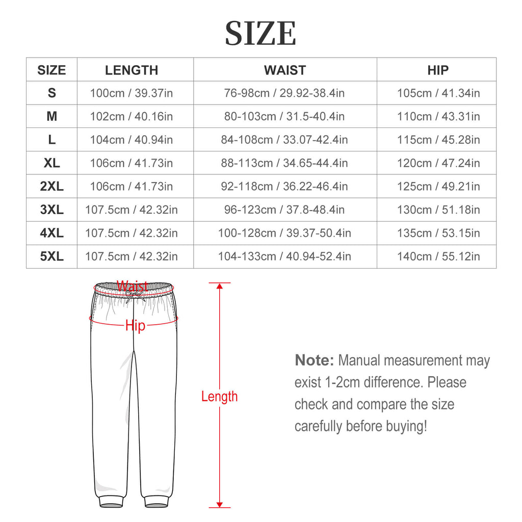 Custom Aztec Jaguar Men's Joggers (All-Over Printing)