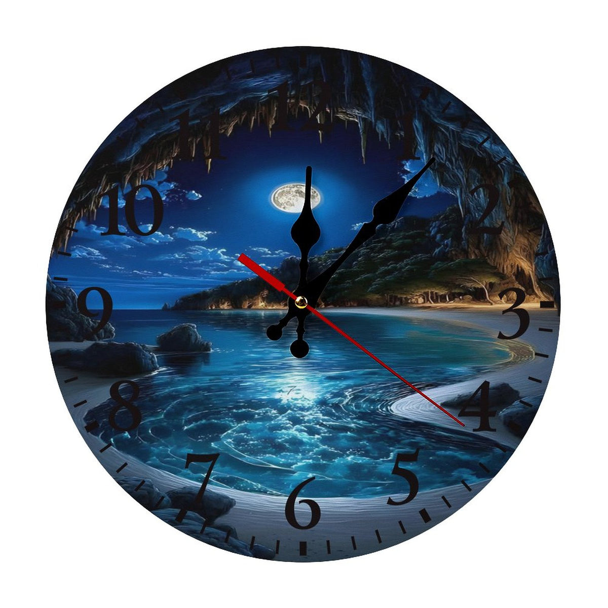 Modern Wooden Wall Clock