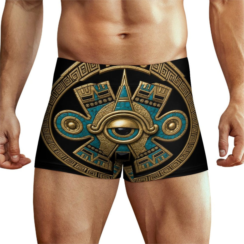 160gsm Ice Silk Men Cooling Boxer Shorts