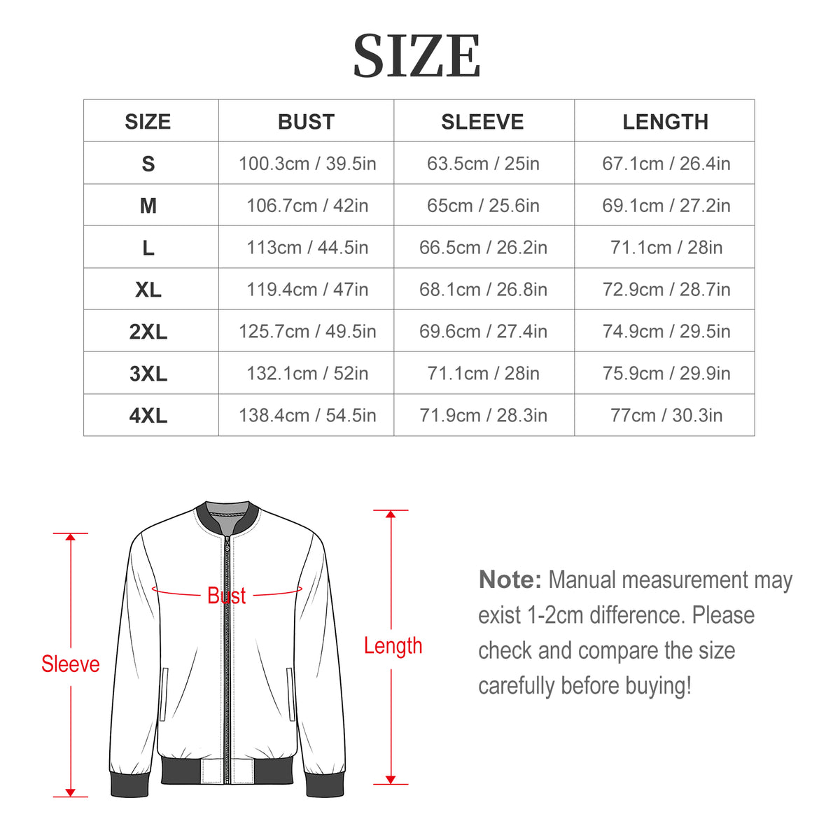 custom Men's Lightweight Zip-Up Jacket(All-Over Printing)