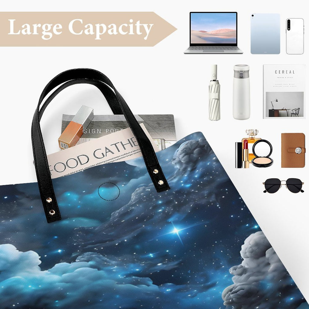 Leather Handbag(One-sided Printing)
