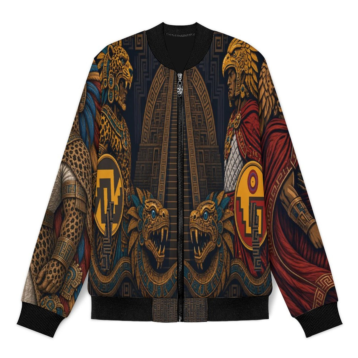 custom Men's Lightweight Zip-Up Jacket(All-Over Printing)