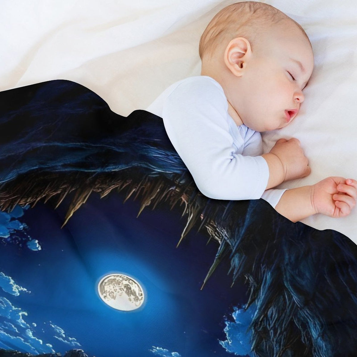 Custom Sherpa Fleece Throw Blanket-50"×60"