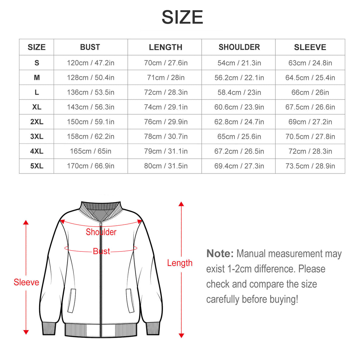 House Ollin Zipper Bomber Jacket (All-Over Printing)