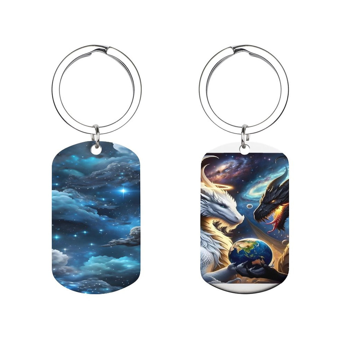 Metal Keychain(Dual-sided Printing)