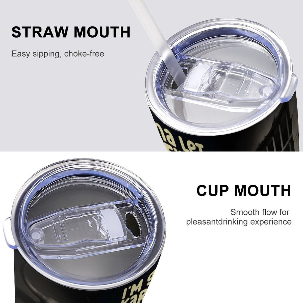 Custom Bull 20oz Insulated Stainless Steel Cup with Lid
