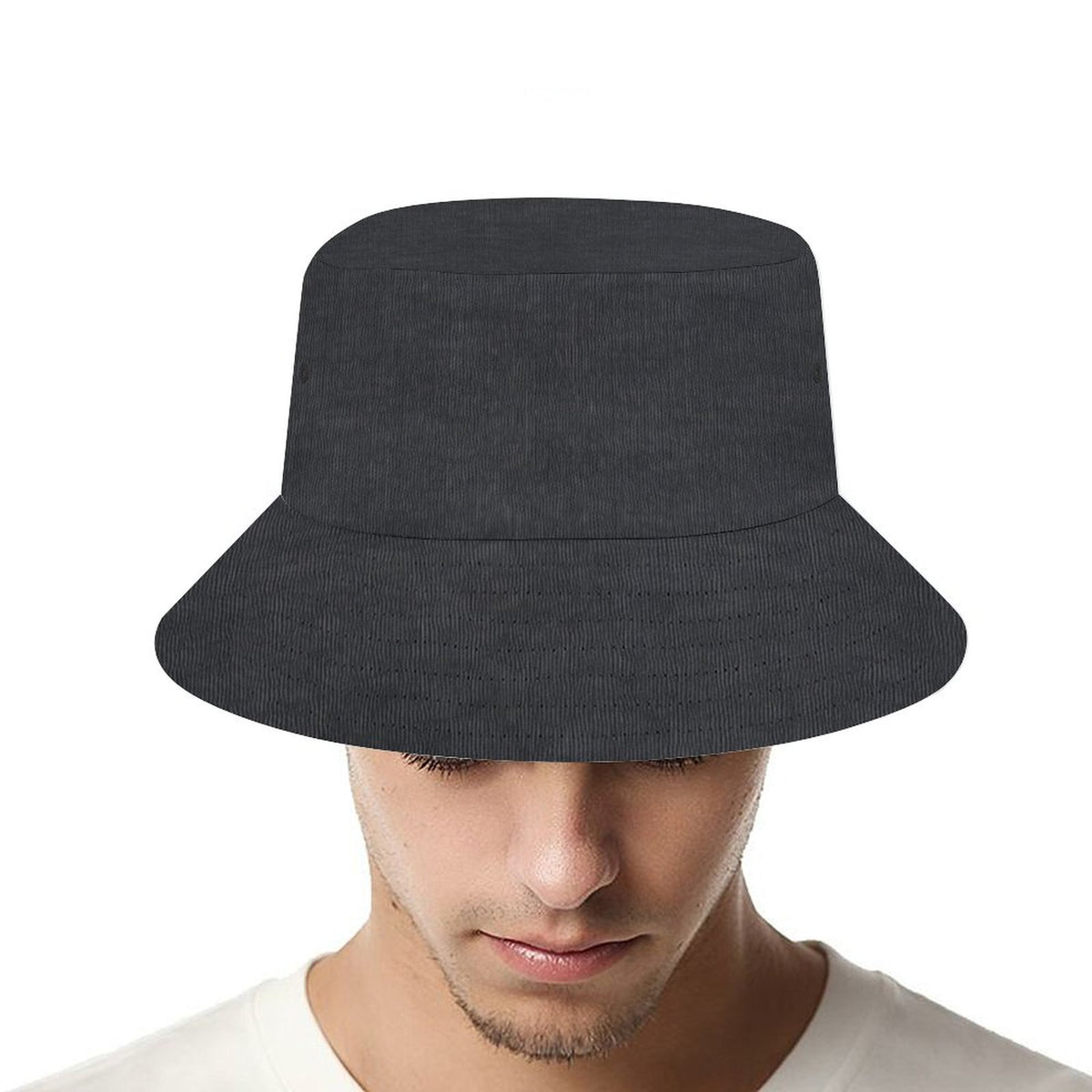 Charcoal Grey Bucket Hat