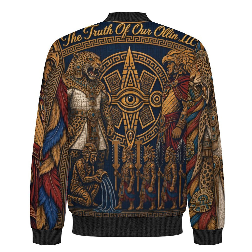 custom Men's Lightweight Zip-Up Jacket(All-Over Printing)