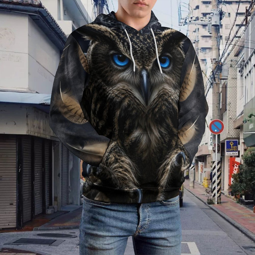 Owl Hoodie AOP