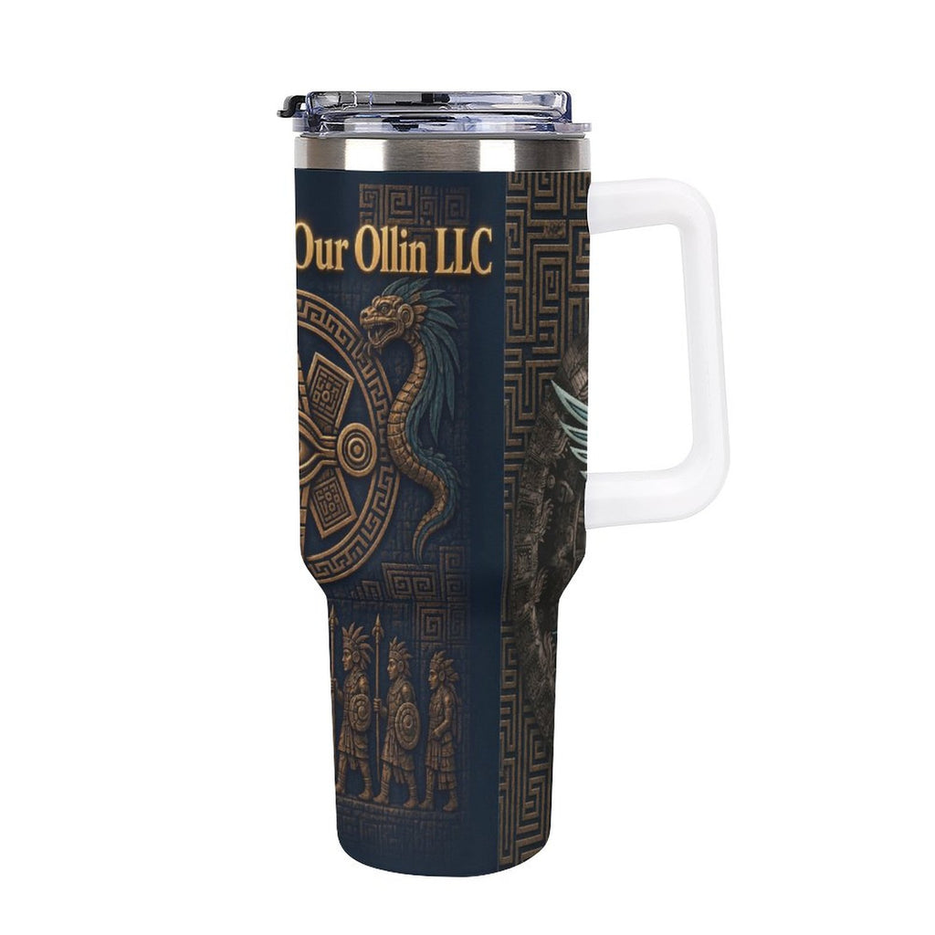 The House Tumbler 40oz Insulated Tumbler with Handle and Straw