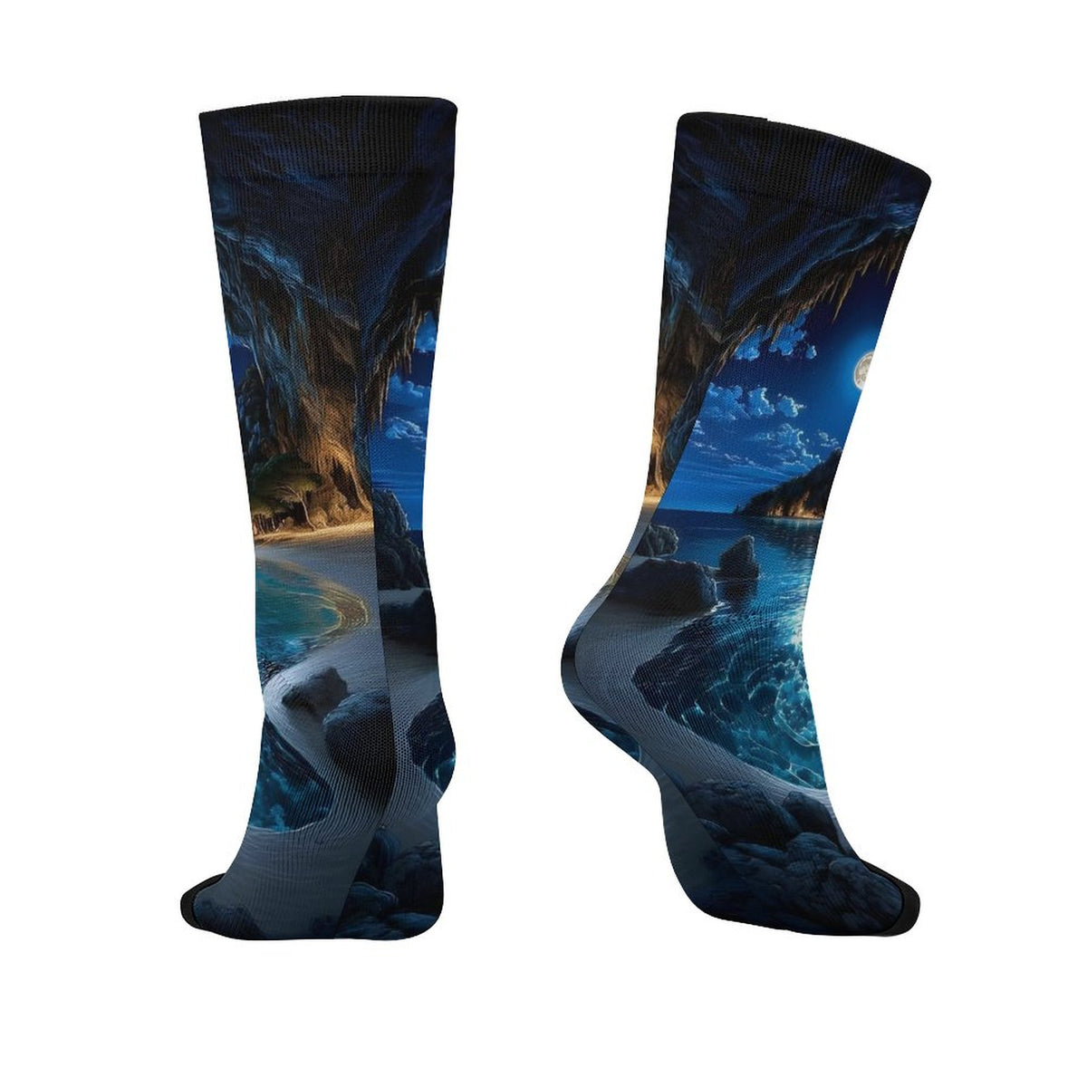 Personalized Contrast Color Socks for Kids